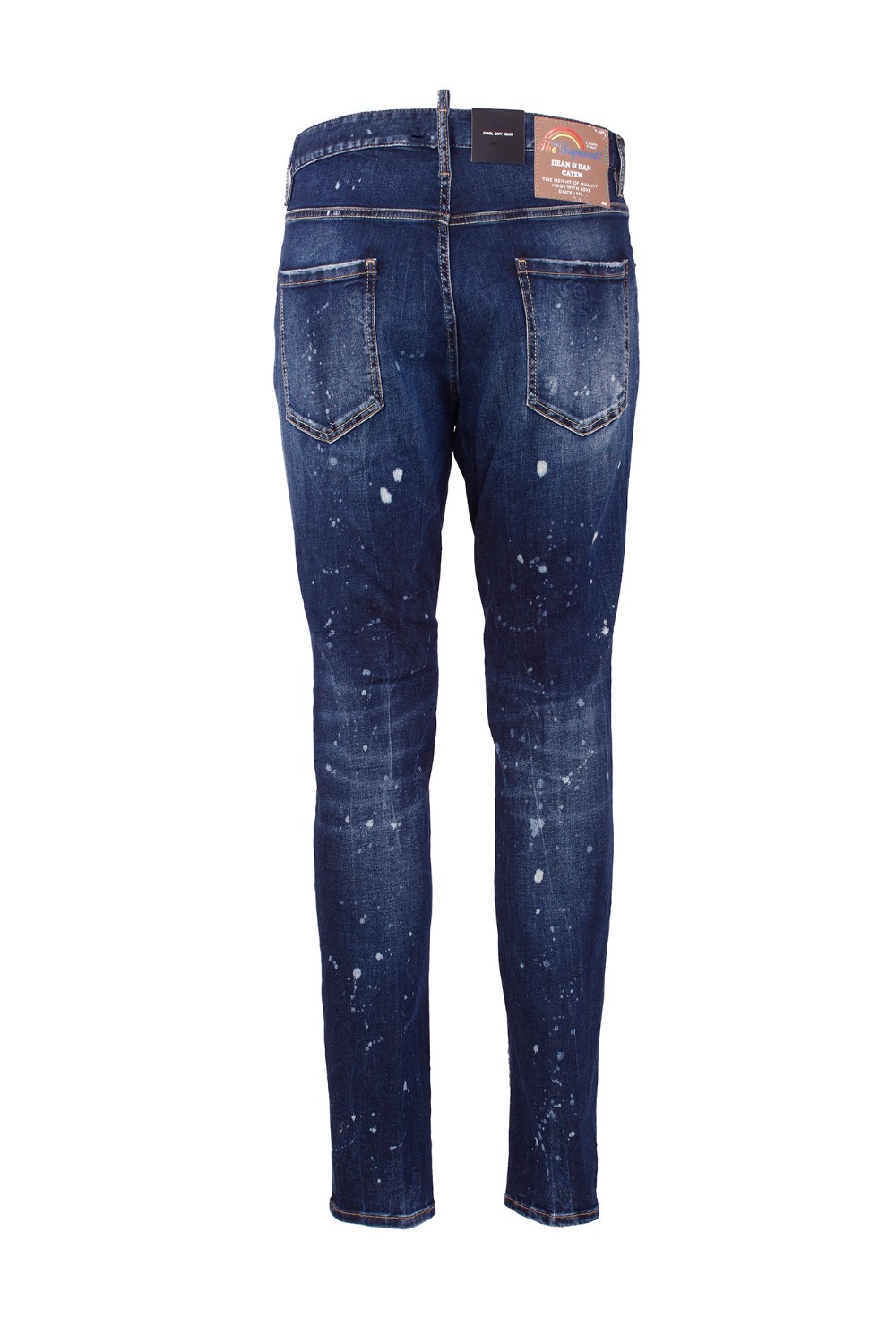 shop DSQUARED2 Saldi Jeans: DSQUARED2 jeans in denim di cotone stretch.
Vestibilità slim.
Chiusura con bottoni.
Label logata sulla patta.
Etichetta logata sul retro, in pelle.
Composizione: 98% Cotone 2% Elastan.
Made in Italy.. S74LB1484 S30805-470 number 2286180